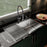 Stainless Steel Stainless Steel Kitchen Sink Satin Brushed 4
