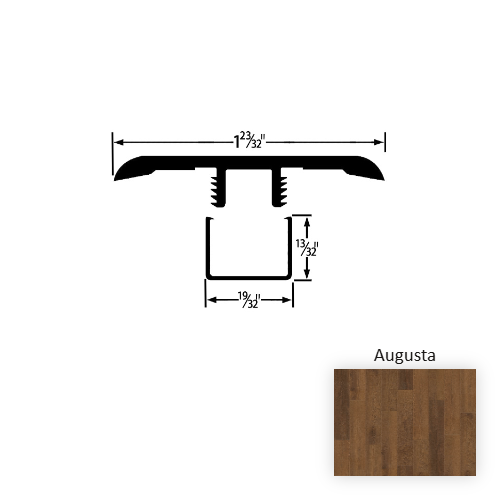 Empower Wood Augusta T Molding Embossed 1