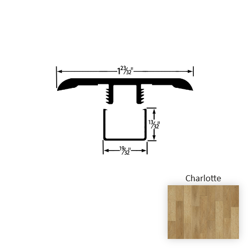 Empower Wood Charlotte T Molding Embossed 1