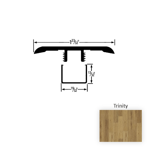Empower Wood Trinity T Molding Embossed 1