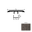 New Standard II Vinyl Caicos T Molding Embossed 1