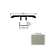 New Standard II Vinyl Castaway T Molding Embossed 1