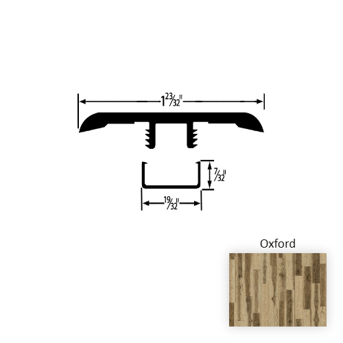 Antiquity Vinyl Oxford T Molding Embossed 1