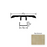 Preference Vinyl Parchment T Molding Embossed 1