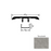 Pietra Vinyl Threshold T Molding Embossed 1