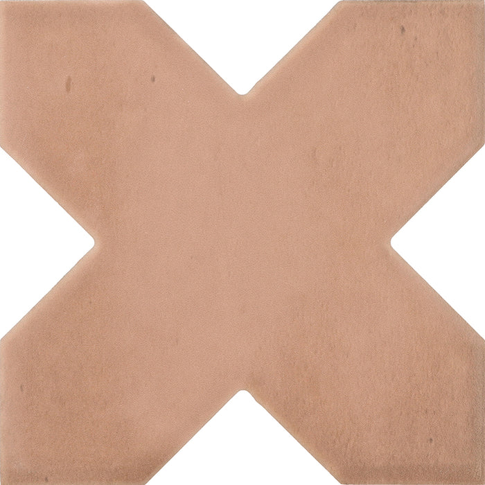 Tangier Cotto Porcelain Mosaic - Cross