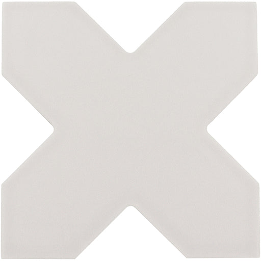 Tangier Grey Porcelain Mosaic - Cross