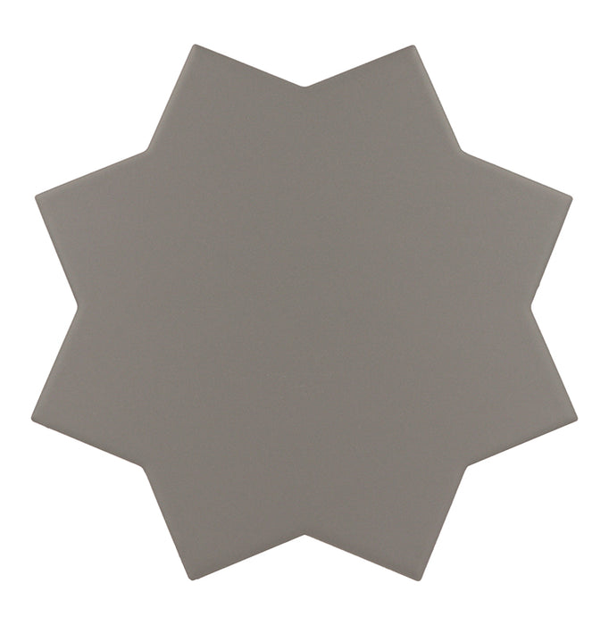 Tangier Black Porcelain Mosaic - Star