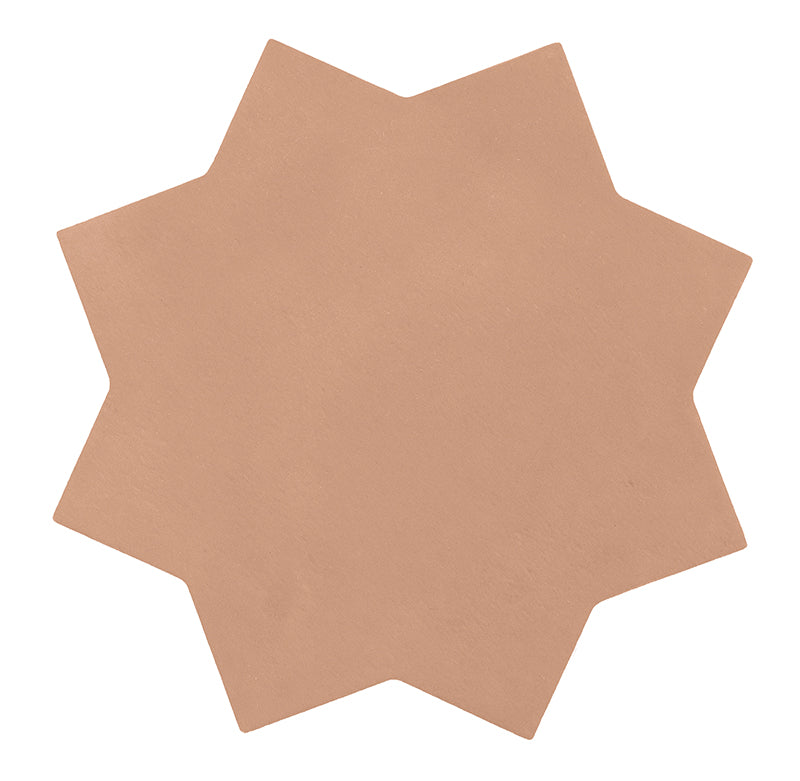 Tangier Cotto Porcelain Mosaic - Star