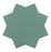 Tangier Green Porcelain Mosaic - Star