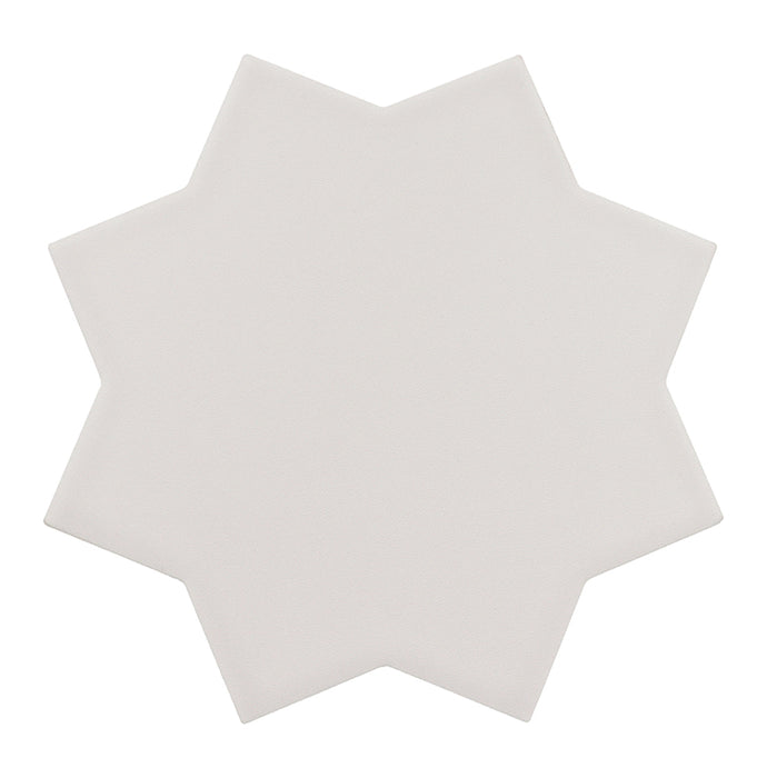 Tangier Grey Porcelain Mosaic - Star