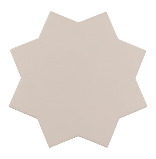 Tangier Taupe Porcelain Mosaic - Star