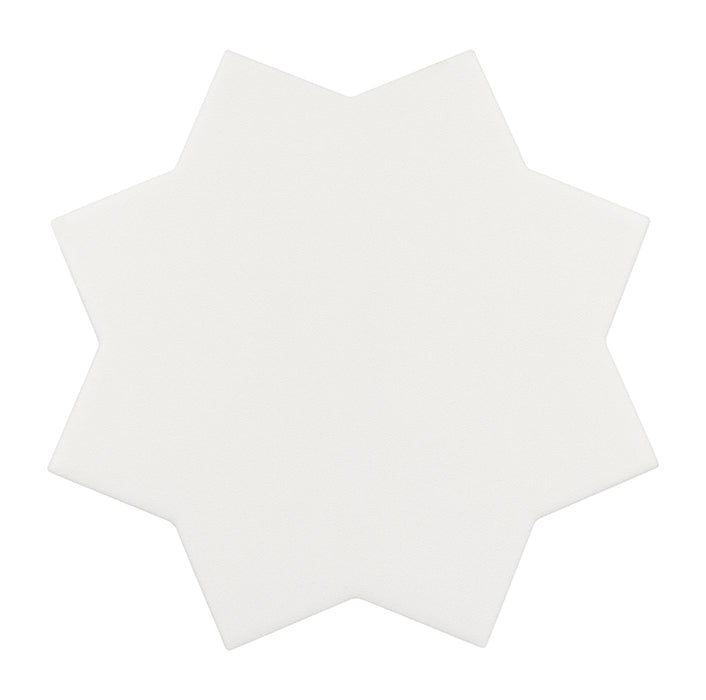 Tangier White Porcelain Mosaic - Star