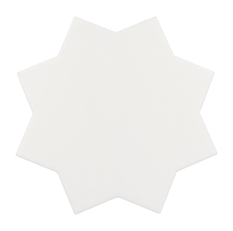 Tangier White Porcelain Mosaic - Star