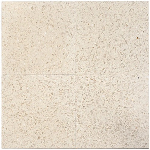 Terrazzo Crema Terrazzo Tile - Honed