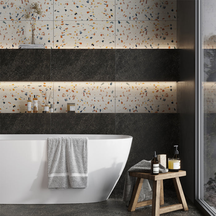 Terrazzo Terrazzo Arela Multi Tile Textured 2