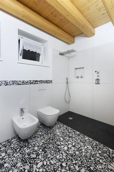 Terrazzo Terrazzo Nero Tile Polished 3