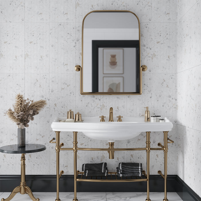 Terrazzo Terrazzo Wave Pearl Tile Textured 2