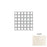 Travertine Porcelain Cream TR02 Mosaic Natural 1