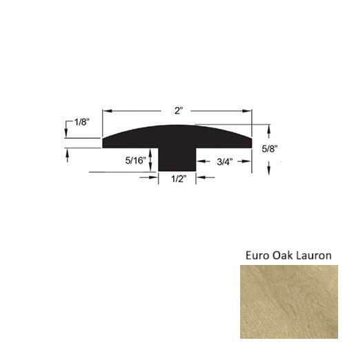 Provence III Wood Euro Oak Lauron T Molding Urethane 1