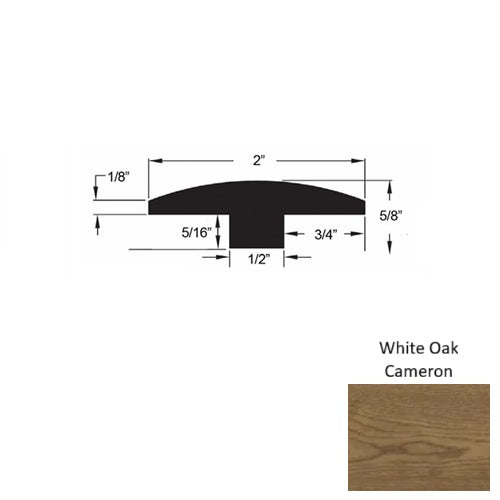 Sylvania Wood White Oak Cameron T Molding Urethane 1