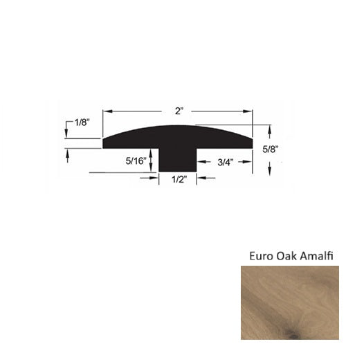 Urbano Wood Euro Oak Amalfi T Molding Urethane 1