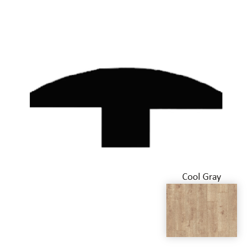 Moonlight Wood Cool Gray Laminate Wood Moulding / Trim Embossed 1