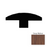 Dark Horizon Oak Wood Deep Walnut Laminate Wood Moulding / Trim Embossed 1