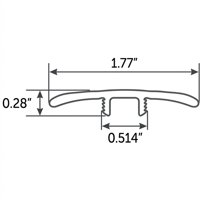 Foundation Vinyl Shaded Canopy T Molding Urethane 2
