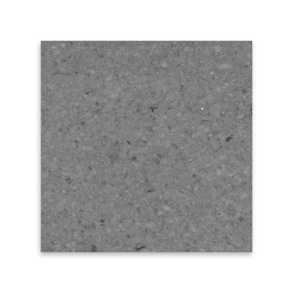 Tao Gray Honed Marble Tile - 12" x 12"