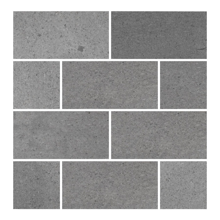Tao Gray Marble Tile - 12" x 12" Honed