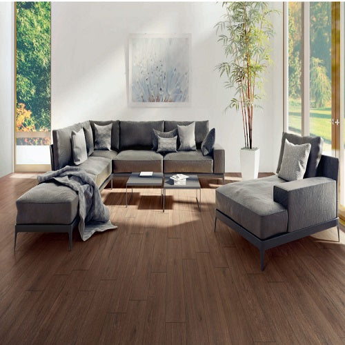 Native Teak Porcelain Tile - Matte