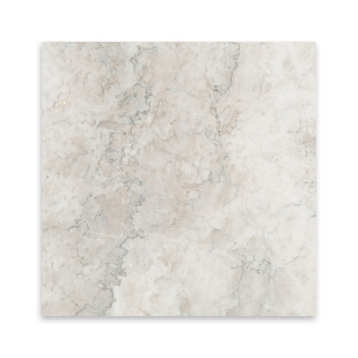 Temple Grey Marble Tile - 12" x 12" x 3/8" Polished