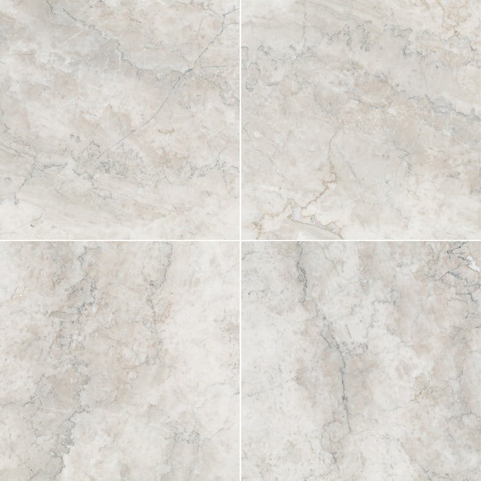 Temple Grey Marble Tile - Polished