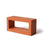 Full Tile Sample - Terra Form Block Red Earth Clay Tile - 4" x 8" x 2 3/4" Unglazed