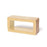 Full Tile Sample - Terra Form Block Titan Clay Tile - 4" x 8" x 2 3/4" Unglazed