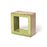 Full Tile Sample - Terra Form Cube Aurora Green Clay Tile - 6" x 6" x 2 3/4" Unglazed