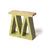 Full Tile Sample - Terra Form Iso Aurora Green Clay Tile - 7.5" x 7.5" x 2 3/4" Unglazed