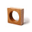 Full Tile Sample - Terra Form Portal Leo Clay Tile - 6" x 6" x 2" Unglazed