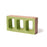 Full Tile Sample - Terra Form Titan Aurora Green Clay Tile - 4" x 8" x 1 3/4" Unglazed