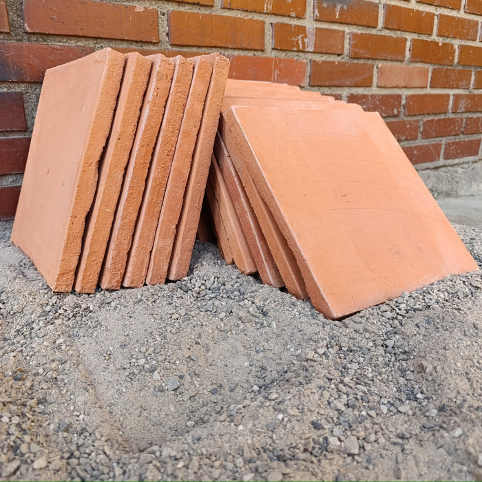 Terracotta Square Clay Paver - Matte