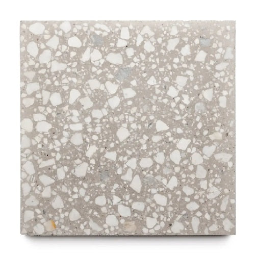 Full Tile Sample - Terrazzo Ace Cement Tile - 12" x 12" x 5/8" Matte