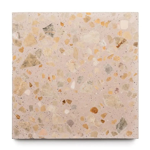 Full Tile Sample - Terrazzo Apollo Cement Tile - 12" x 12" x 5/8" Matte