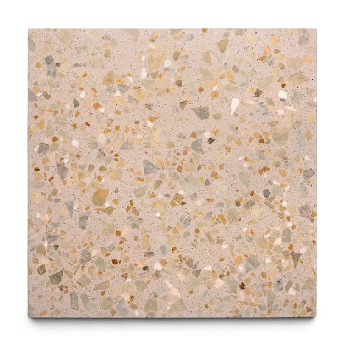Full Tile Sample - Terrazzo Apollo Cement Tile - 24" x 24" x 5/8" Matte