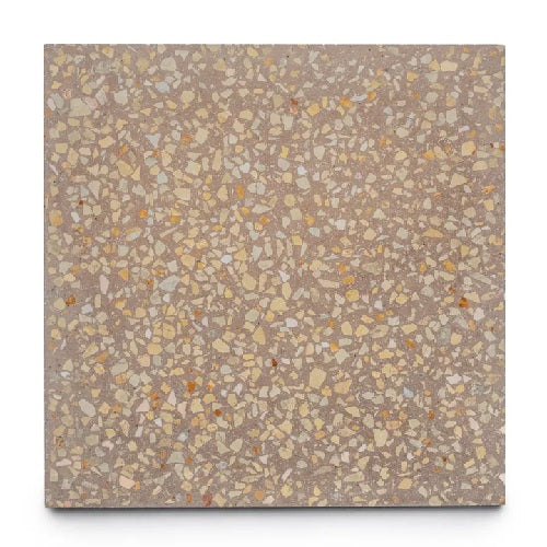 Full Tile Sample - Terrazzo Artemis Cement Tile - 24" x 24" x 5/8" Matte