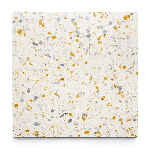 Full Tile Sample - Terrazzo Bungalow Cement Tile - 24" x 24" x 5/8" Matte