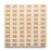 Full Tile Sample - Terrazzo Constellation Bone Ginger Cement Tile - 24" x 24" x 5/8" Matte