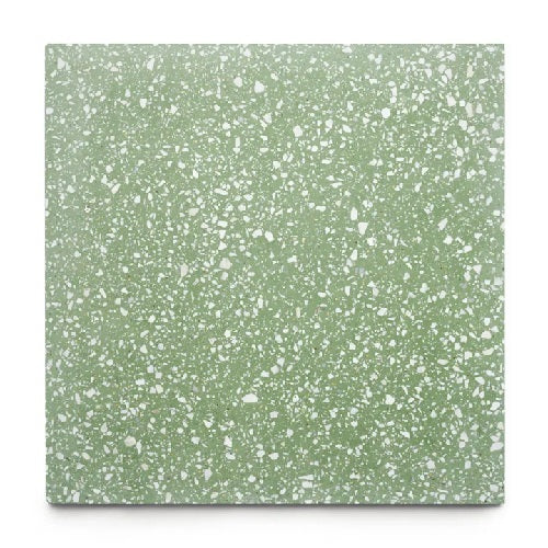 Full Tile Sample - Terrazzo Mesquite Cement Tile - 24" x 24" x 5/8" Matte