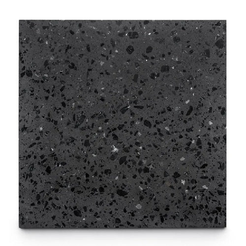 Full Tile Sample - Terrazzo Moon Rock Cement Tile - 24" x 24" x 5/8" Matte