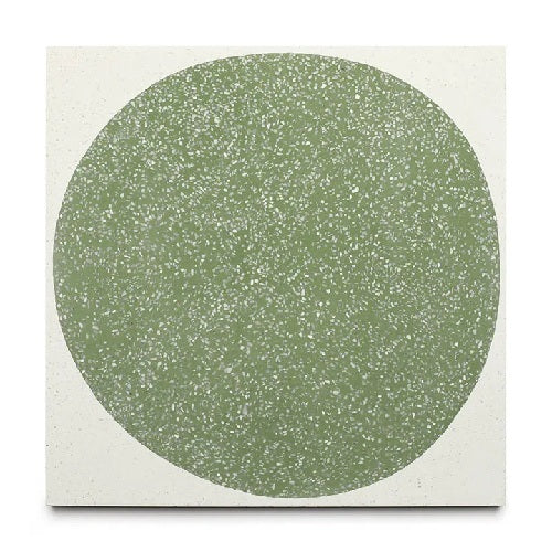 Full Tile Sample - Terrazzo Moxie Cement Tile - 12" x 12" x 5/8" Matte